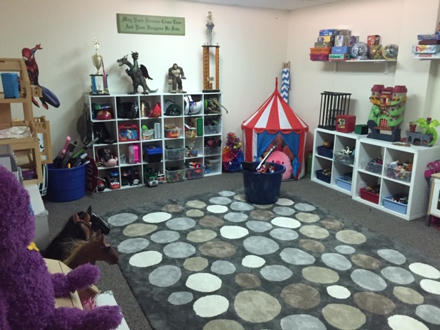 Playroom at Play Therapy Minnesota.